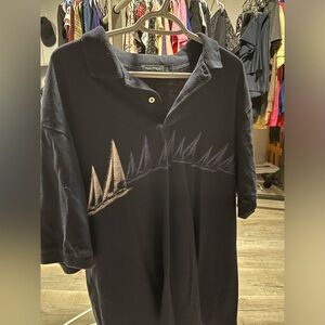 Blue Nautica Golf Shirt